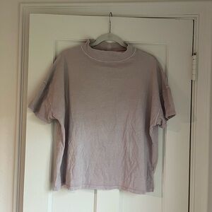 Free People Fearless Tee Medium Pink